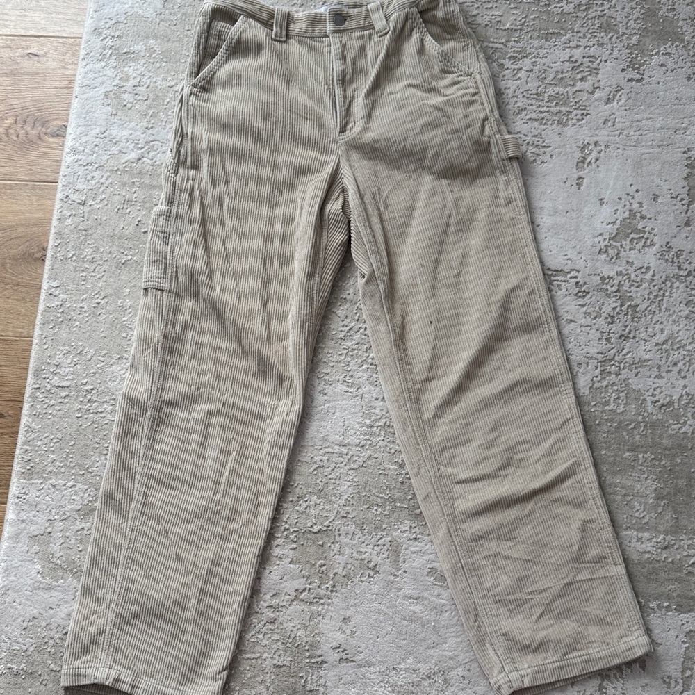 TNA Men's Beige Corduroy Pants